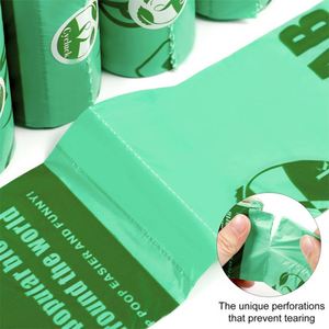 RDY Eco Friendly Cornstarch Dog Poop Bags Custom Printed <b>Compostable</b> Waste Bags Customized Doggy Poop Solution Dog Poop Bags - Product Image 4