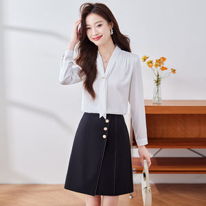 Personalizado Traje Formal de Negocios Mujeres Hombres Últimos Diseños de <span class=keywords><strong>Camisa</strong></span> de Oficina Botón Verano-Directo Fabricantes de China - Product Image 6
