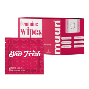 Lingettes pour femmes célibataires à faible quantité minimale de commande personnalisées Hygiène féminine Lingettes intimes Lingettes humides pour femmes enveloppées individuellement en <span class=keywords><strong>bambou</strong></span> biologique - Product Image 3
