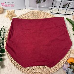 7812 #   Новые однотонные хлопковые трусы 2026 года: дышащие, с высокой талией, эластичные, вязаные, для повседневной носки, оптом - Product Image 5