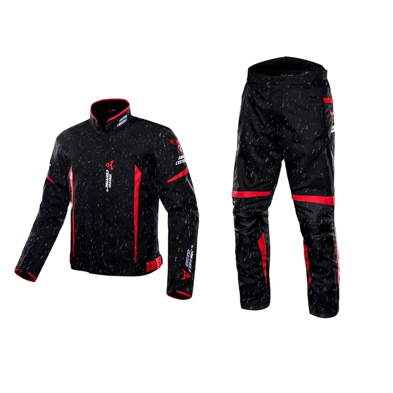 MOTOCENTRIC factory cost-effective waterproof winter warm full amor protective motocross racing suit