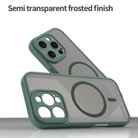 Étui de téléphone givré en TPU+PC magnétique translucide antichoc pour ONEPLUS ACE5/ACE5 PRO/ACE6/ACE6T