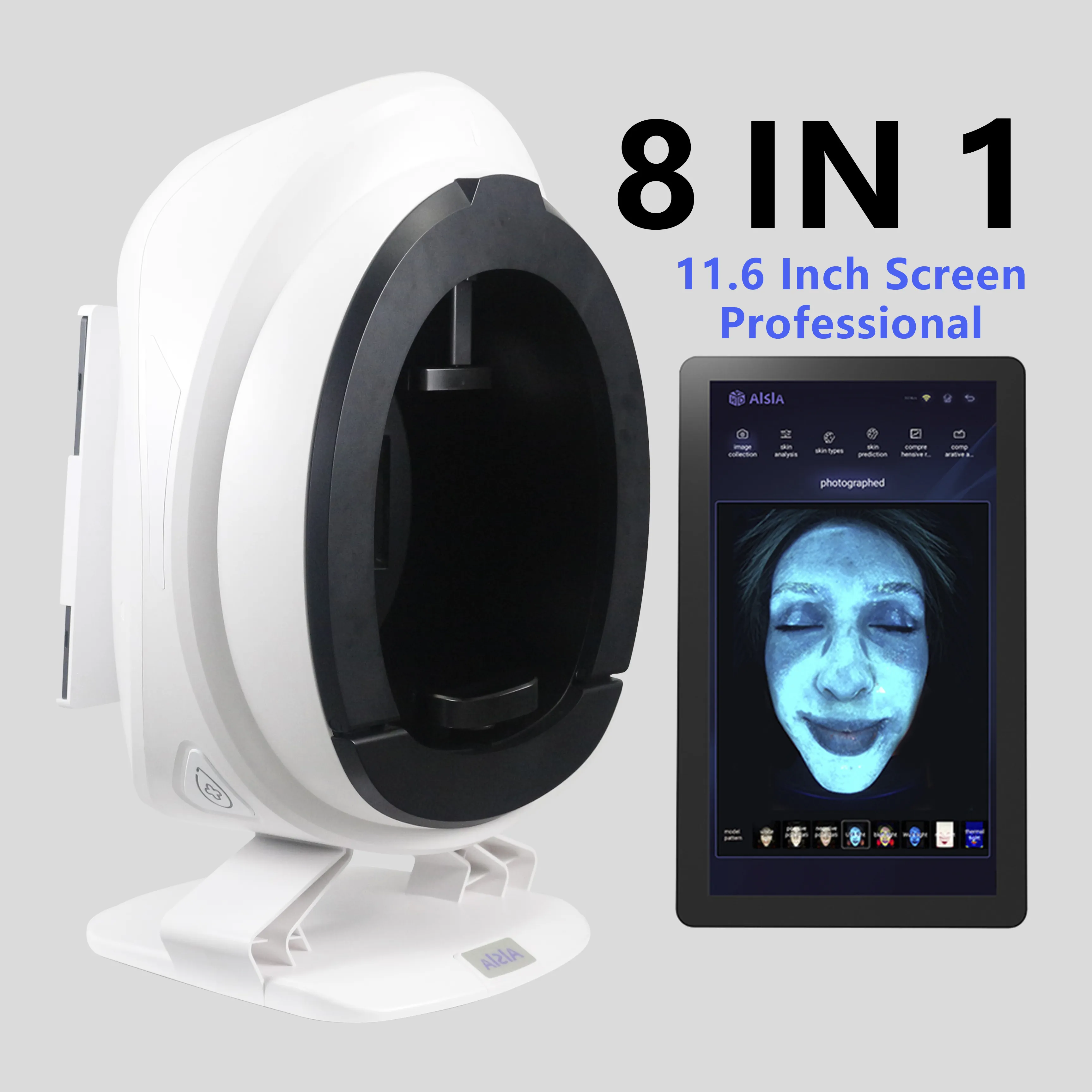 Smart 3D numérique analyseur de peau caméra faciale 2024 usage domestique visage Scanner Machine d'analyse de la peau