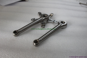 Bingkai sepeda Xacd Dengan Crank <span class=keywords><strong>Titanium</strong></span> terkuat dan produk kualitas Premium pengunci Aloi padat Spider - Product Image 4