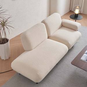 Ensemble de canapés sectionnels en tissu coton éponge durable scandinave moderne pour hôtels petits appartements villas ateliers salons - Product Image 3