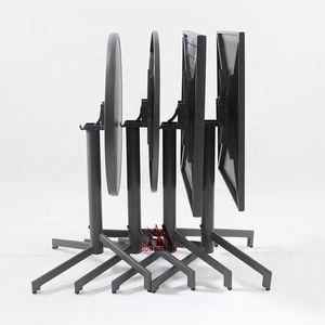 Meubles commerciaux <span class=keywords><strong>de</strong></span> patio <span class=keywords><strong>Table</strong></span> <span class=keywords><strong>haute</strong></span> <span class=keywords><strong>de</strong></span> bar Terrasse Café Restaurant Bistro <span class=keywords><strong>Table</strong></span> <span class=keywords><strong>pliante</strong></span> extérieure réglable en métal - Product Image 4