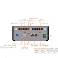 NPU 6-160TOPS AIBOX PRO Modelo Grande Edge RK3588 con RK1828, Compatible con LLM, VLM y Expansión de Módulo AI M.2, RK3588 MINI PC AIBOX