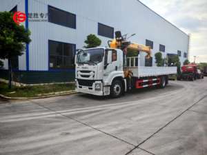 NUEVO ISUZU 4*2 5T/8T10T 130HP/180HP Grúa montada <span class=keywords><strong>en</strong></span> camión Grúa hidráulica <span class=keywords><strong>de</strong></span> elevación <span class=keywords><strong>en</strong></span> venta - Product Image 4