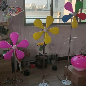 LED <b>Windmill</b> Light IP66 Waterproof Stainless Steel <b>Garden</b> Lawn Path Festival Night Scene Decoration - Product Image 3