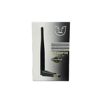 Adaptador WiFi USB W113 de 150Mbps y 2.4GHz con Antena de 3dBi, Función de Punto de Acceso (AP), Adaptador Inalámbrico RTL8188FTV para Computadora de Escritorio/Portátil