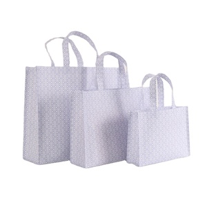 Sac fourre-tout en toile écologique réutilisable personnalisé Sac à provisions de supermarché non tissé à la mode avec fermeture personnalisée - Product Image 1