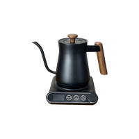 Bouilloire Électrique Commerciale 220V Portable en Acier Inoxydable 0,9L avec Contrôle Multi-Température et Arrêt Automatique pour la Maison