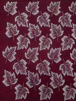 Tissu KC Multicolore Feuille d'Érable Strass Perlé Dentelle Tulle Scintillante Maille Africaine Aso Ebi Résistant à l'Abrasion Respirant Mariage