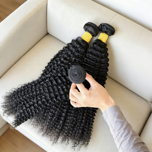 Extensions de cheveux humains vierges non traités de haute qualité, bouclés, pour femmes noires - Product Image 4