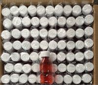 Flacon ovale en PET ambré avec bouchons CR pour sirop, disponible en tailles 1oz, 2oz, 3oz, 4oz, 6oz, 8oz, 12oz, 16oz, pour pharmacie sur ordonnance.