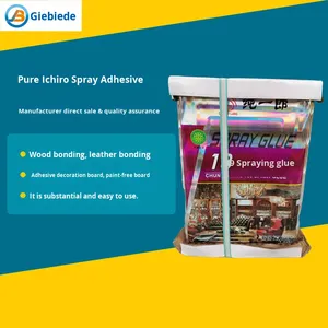 Fabricant sur mesure <span class=keywords><strong>Ichiro</strong></span> 189 pur #   Colle en spray acrylique Deligao pour canapés et traitement des éponges composites - Product Image 2