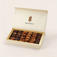 Individuelle Magnetische Muslimische Ramadan-Geschenkboxen mit Trennwand Leere Starre Verpackungsbox für Schokolade Baklava Datteln