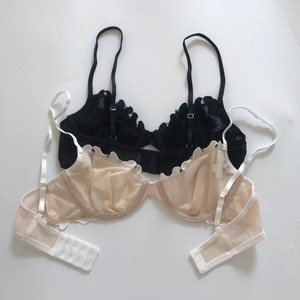 Sujetador Abierto Sexy Blanco con Hermoso Encaje, Diseño Sexy, Ropa Interior Femenina, Sujetador Elegante - Product Image 6