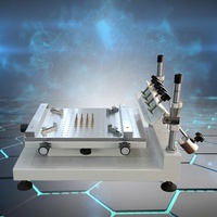 Impresora de Plantillas P1000 con Plataforma de Microajuste para Prototipado de PCB SMT con Impresión Manual de Alta Precisión