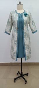 Robes élégantes pour femmes, ensembles de vêtements grande taille, costumes pour femmes de Turquie, robe deux pièces pour femmes 2022 pour l'église - Product Image 3