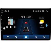 Reproductor Android 4+64G/6+128G de 10 pulgadas para coche, pantalla táctil WIFI 2 Din IPS, conexión móvil Carplay