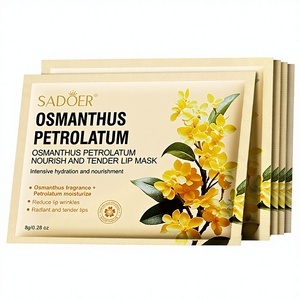 Masque Lèvres Nourrissant et Adoucissant SADOER Osmanthus au <span class=keywords><strong>Vaseline</strong></span> – Réduit les <span class=keywords><strong>Rides</strong></span> – Automne Hiver – Produit Transfrontalier - Product Image 1