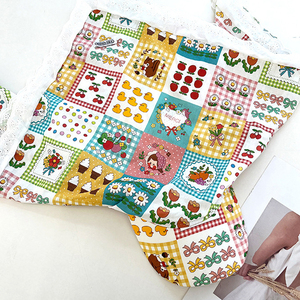 Chapeaux adorables mignons pour filles printemps et été plage vacances écharpes triangulaires bandeaux extérieurs protection solaire casquettes de Baseball - Product Image 3