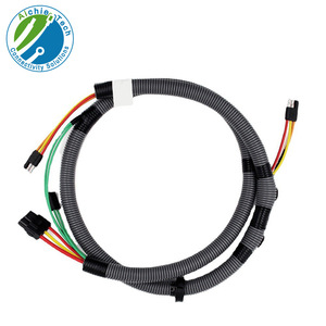 Faisceau de câblage automobile AichienTech, 1 mètre, gaine en PVC, étanche IP65, connecteur adaptateur à âme en cuivre pour climatisation automobile - Product Image 1