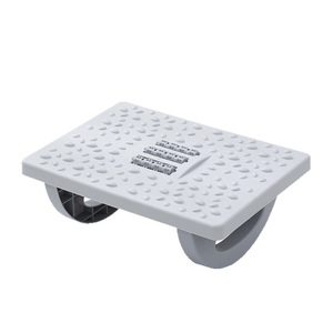 Reposapiés para debajo del escritorio, diseño plegado trasero ajustable de 180 grados, uso diario de plástico, evita los malos hábitos en el hogar - Product Image 5