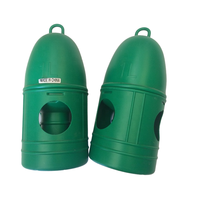 Abreuvoir automatique à gravité pour oiseaux, 0,5 kg, en plastique, pour pigeons, perroquets, distributeur d'eau suspendu pour cage
