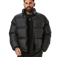 Manteau chaud et doux en nylon 100% de haute qualité avec logo personnalisé, nouveau design, nouvelles vestes matelassées pour hommes en grande taille, manteau d'hiver tendance