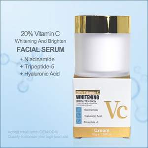 Crème VC pour le visage, hydratante, nourrissante et éclaircissante, 20% de vitamine C, personnalisation en gros - Product Image 1