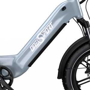 Vélo électrique ONESPORT OT08 avec écran LCD, fourche à suspension pneumatique de 20 pouces, 80 km d'autonomie, 250 W - Product Image 2