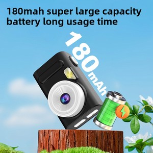 กล้องกีฬาพกพา Mini DigitalKids 48MP 1080P พร้อมไฟ LED เติมแสง ฟิลเตอร์หลากหลาย  ไวไฟในตัว  ระบบ AI ปรับแต่งภาพ - Product Image 4