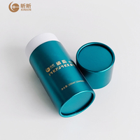 Tube en carton cylindrique sur mesure pour le stockage de poudre de complément alimentaire, emballage spécial