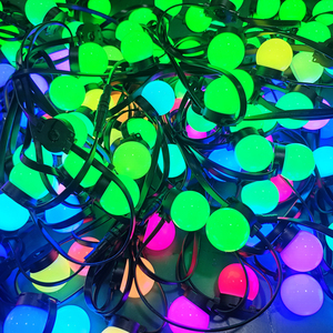 Guirlandes lumineuses LED RVB, éclairage commercial pour rue, marché nocturne, auvent, DMX512 Pixel IP65 - Product Image 6