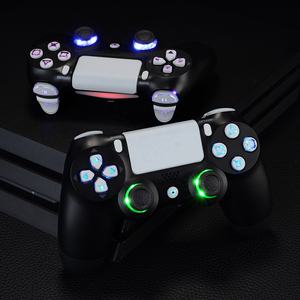 Accessoires de jeu extremer, Dpad illuminé, bâton de pouce, déclencheur, bouton de visage, Joystick, Flash lumineux, Kit Led pour <span class=keywords><strong>PS4</strong></span> <span class=keywords><strong>Slim</strong></span> Pro - Product Image 5