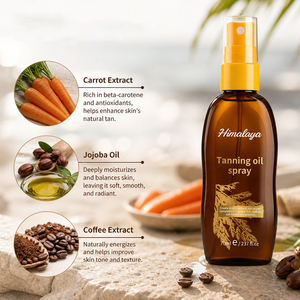 Aceite Bronceador Personalizado con Aceites de <span class=keywords><strong>Zanahoria</strong></span> y Coco para un <span class=keywords><strong>Bronceado</strong></span> Uniforme y Resistente al Agua, <span class=keywords><strong>Acelerador</strong></span> de <span class=keywords><strong>Bronceado</strong></span>, Etiqueta Privada - Product Image 6
