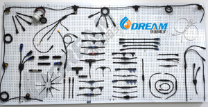 DREAM START 90 Grad Winkel M14 Stecker-Buchse Wasserdichter Steckverbinder <span class=keywords><strong>2</strong></span>-polig auf 8-polig - Product Image 4