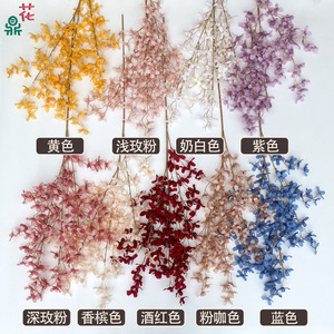 Nueva Flor de Seda de Orquídea Estilo Coreano de 120 cm para Decoración de Techos de Boda - Product Image 4