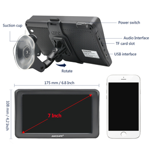جهاز ملاحة محمول بنظام تحديد المواقع PND WINCE6.0 نظام لمس 7 بوصة راديو أندرويد بنظام تحديد المواقع والملاحة * - Product Image 2