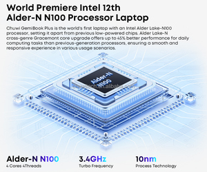 Ordinateur portable CHUWI Gemibook Plus <span class=keywords><strong>J5040</strong></span> Windows 11 14 pouces DDR4 8 Go SSD 256 Go - Product Image 4