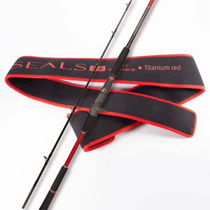 คันเบ็ดตกปลาทะเล Kenaier Wholesale Custom Carbon Fiber 2.05ม. 176กรัม  Fuji Guides แบบ Medium Slow สำหรับตก<span class=keywords><strong>ปลา</strong></span>สนัปเปอร์ <span class=keywords><strong>ปลา</strong></span>ฉลาม สำหรับนักตกปลาบนเรือ - Product Image 1