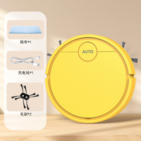 Mini aspirateur robot intelligent rechargeable ultra-plat pour la maison, les poils d'animaux, les petits appartements, vente en gros, dropshipping
