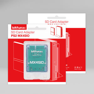 レトロゲームアクセサリー Bitfunx MX4SIO SIO2SD アダプター SD・microSDゲームカードリーダー PS2 PlayStation 2用 - Product Image 5