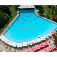 Parc Aquatique extérieur de Vide de Piscine De Vague de Tsunami Machine Équipement de Surf Vague À Vendre