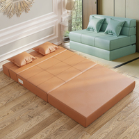 Canapé-lit pliant OEM ODM convertible avec 4 types de matelas, logo personnalisé, taille et tissu sur mesure pour hôtels, appartements et projets – Fournisseur