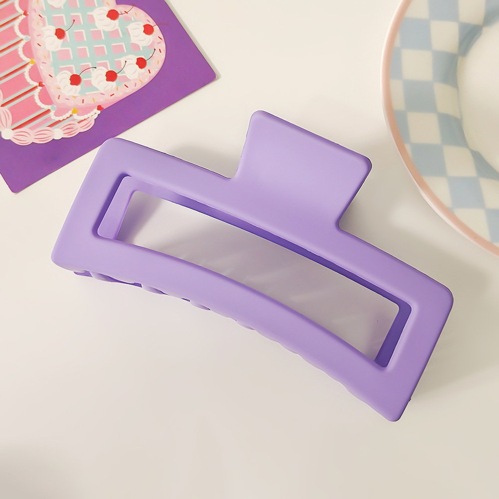 Purple square clip