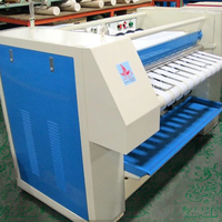 Machine à calendrier de repassage industrielle de 2.0m draps automatiques à un seul rouleau fer à repasser équipement de blanchisserie commercial