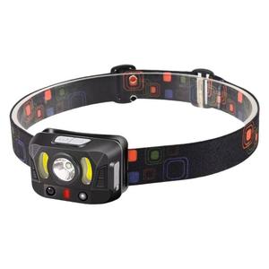 Linterna frontal LED recargable por USB, luz roja de alta intensidad, pesca nocturna, ciclismo - Product Image 2